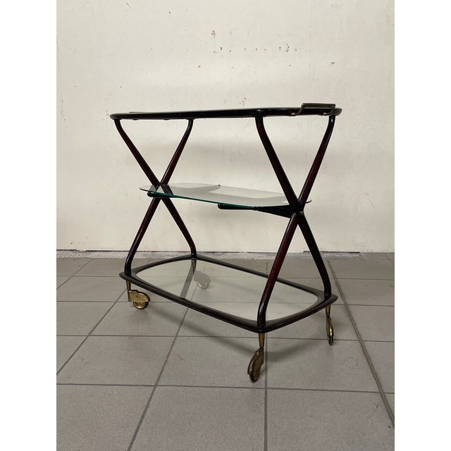 Food Trolley by Cesare Lacca, 1950s For Sale - Image 9 of 17