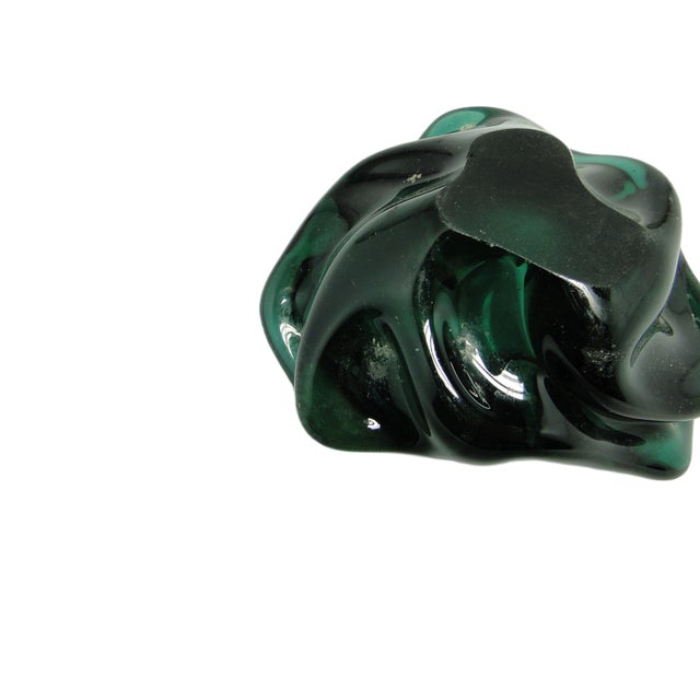 Forest Green Vintage Ashtray from HSG Tarnowiec, Poland, 1960s For Sale - Image 8 of 9