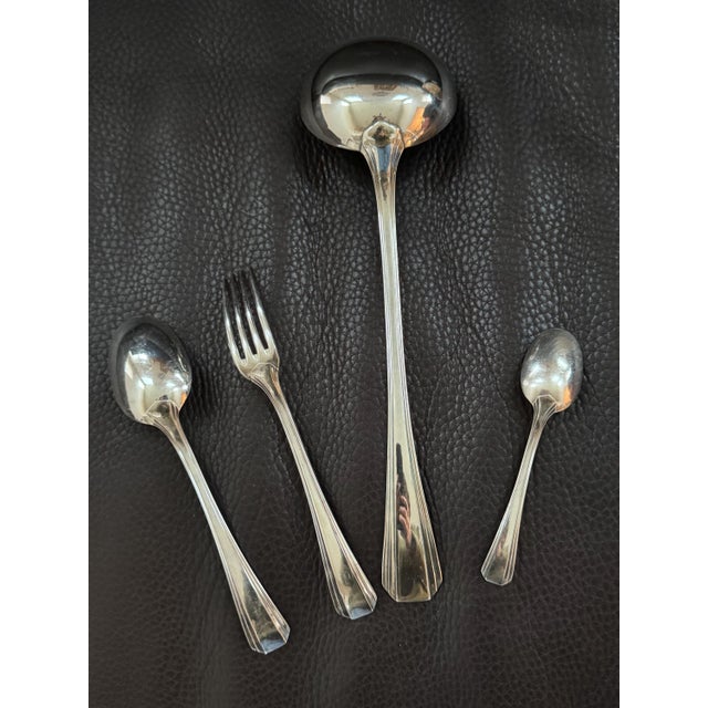 Christofle Vintage Christofle Silver Plate Cutlery - Set of 36 Piece For Sale - Image 4 of 13