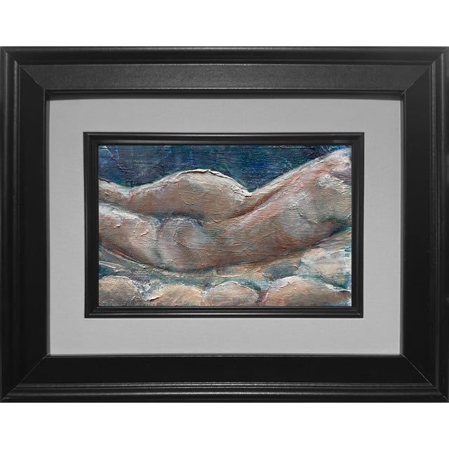 The artwork presents a flowing, abstract depiction of the human form, emphasizing the fluidity of androgyny through soft,...