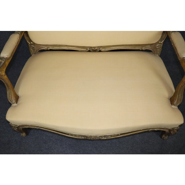 Late 19th Century French Pair of French Louis XV Marquis For Sale - Image 14 of 15