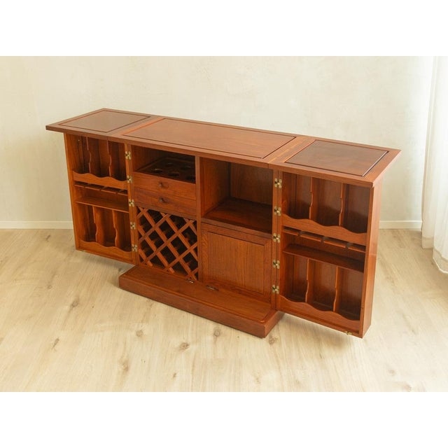 1960s Vintage Captains Bar in Teak, 1960s For Sale - Image 5 of 12