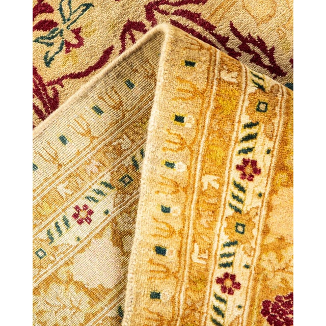 Vintage Moroccan Hand Knotted Wool Area Rug, Gold 8'0" X 10'1" Chairish