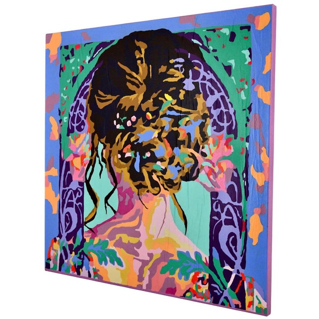 Frédérique Tristant, Pour un soir, 2024, Mixed Media For Sale - Image 4 of 5