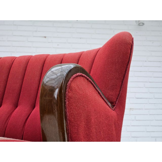 Vintage Danish Three-Seater Sofa by Alfred Christensen, 1960s For Sale - Image 12 of 13