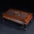 Wood Vintage Chinese Huali Rosewood Carved "Double Dragons & Longevity" Kang Table / Display Stand For Sale - Image 7 of 10