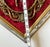 Vintage Courting Couple Wall Plaques – Set of 2, Red Velvet, Gold Rococo Scrollwork For Sale In Denver - Image 6 of 10
