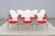 Stunning, authentic set of twelve Sprite armless stacking dining chairs by Knoll. The Sprite chair, designed by British...