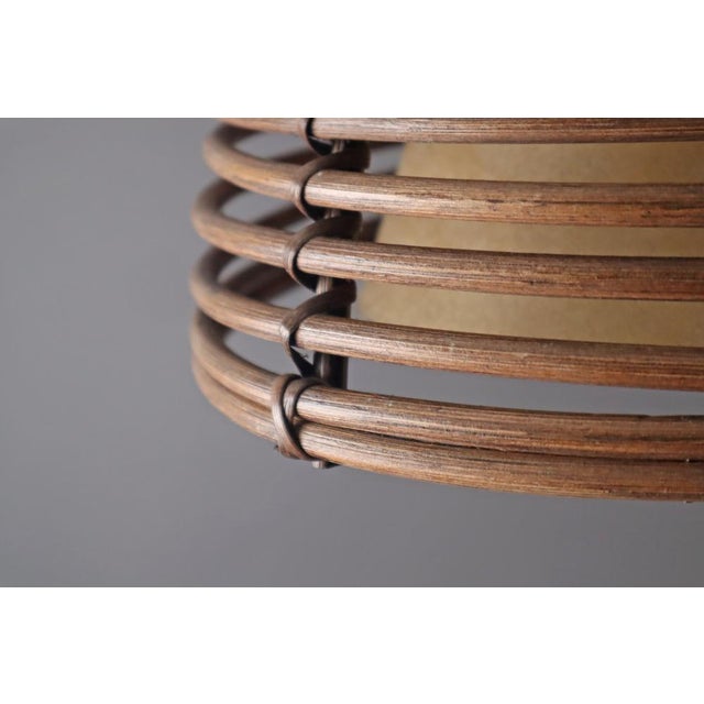 Willow Beehive Lamp, 1960s For Sale - Image 12 of 15