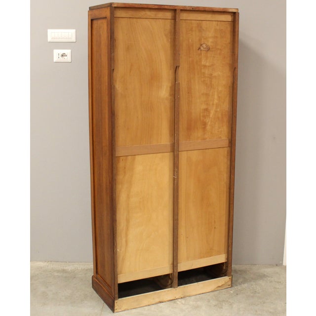 Vintage Filing Cabinet in Oak, 1930s For Sale - Image 6 of 8