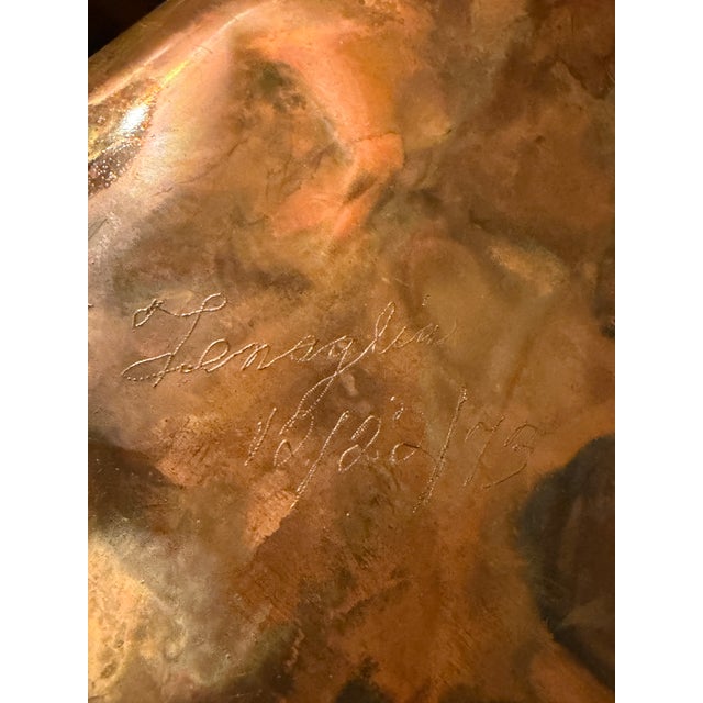 Bring a powerful, authentic slice of 1970s American studio craftsmanship into your space. Standing an impressive 26 inches...