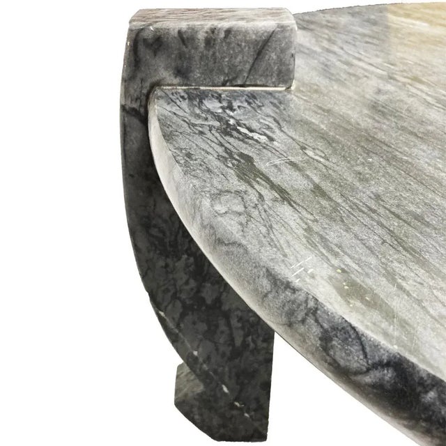 2020s Noir Lorenzo Stone Coffee Table For Sale - Image 5 of 7