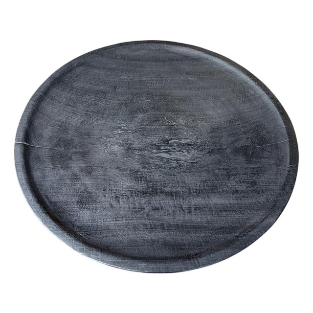 Andrianna Shamaris Impressive Large Charred Platter For Sale