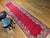19th Century Vintage Persian Kerman Runner Rug, Hand-Knotted Wool, Floral Design, Red & Yellow, 3x13 For Sale - Image 5 of 15