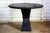 Contemporary Artisan Shou Sugi Ban Bistro Round Dining Table For Sale - Image 3 of 11