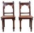 Antique Victorian Mahogany Hall Chairs, 1880, Set of 2 For Sale - Image 11 of 14