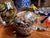 Up for consideration is a beautiful vintage collection of abstract glass paperweights. These would look lovely in your...