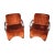 Maroon Set of Vintage Lounge Chairs, 1960s For Sale - Image 8 of 8