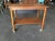 Mid-Century Modern Danish Modern Teak Bar Cart with Convertible Folding Table Top For Sale - Image 3 of 10
