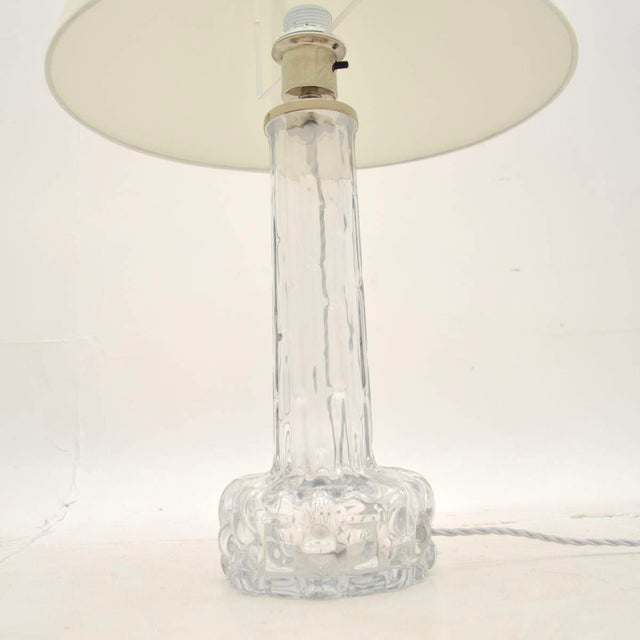 Orrefors Swedish Table Lamps by Carl Fagerlund for Orrefors, 1960s, Set of 2 For Sale - Image 4 of 9