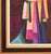 2000 - 2009 David Adickes "Dress of Many Colors with Still Life" Modern Abstract Female Portrait Painting, 2005 For Sale - Image 5 of 12