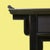 A small pagoda credenza by Century, with an architectural pagoda silhouette and fretwork detailing full of chinoiserie...