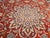 Vintage Persian Isfahan Rug, Hand-Knotted Wool, Floral Pattern, Red & Blue, 9x12 For Sale - Image 13 of 16