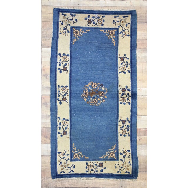 Antique Chinese Peking Rug - 03'00 X 05'09 For Sale In Dallas - Image 6 of 7