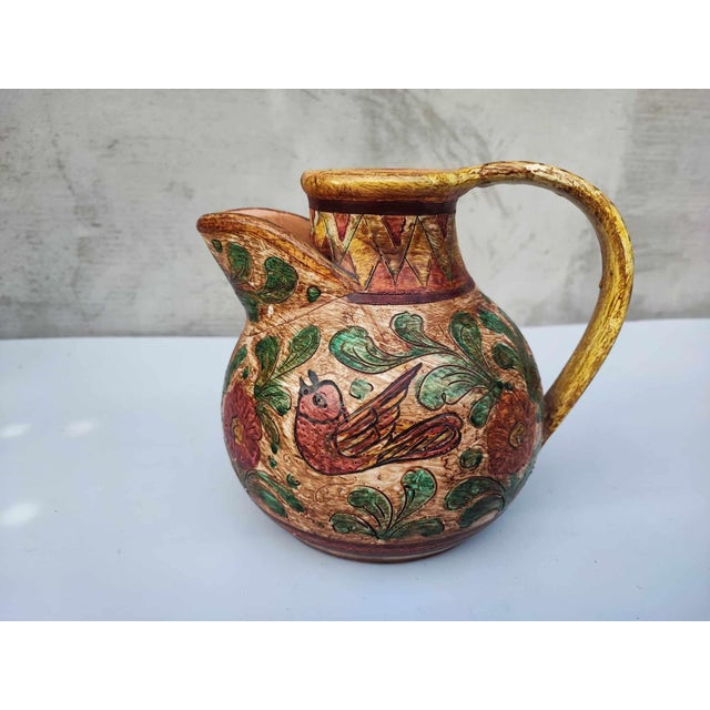 Ceramic Pre-War Jug, Hutsul, 1920s For Sale - Image 7 of 7