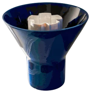 Large Blue Ceramic KYO Vases by Mazo Design, Set of 2
