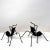 Postmodern Pair Enameled Metal Black Ant Sculptures For Sale - Image 3 of 8