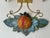 Italian Hand-Painted Pomegranate Sconces, 1970s, Set of 3 For Sale - Image 9 of 17