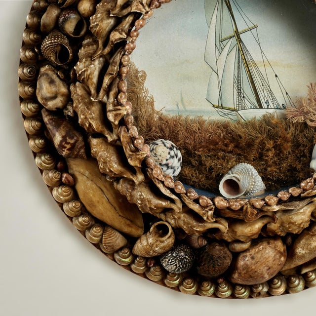 Pair of Antique British Colonial Sailors Valentine For Sale - Image 15 of 17