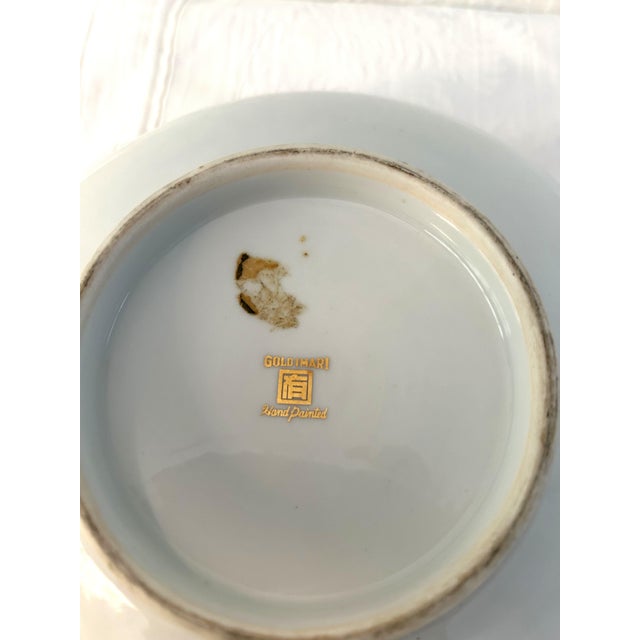 Mid-Century Imari Pheasant Bowl For Sale In West Palm - Image 6 of 6