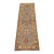 Kazak Runner 2’2” X 6’4” Gray Wool Tribal Hand-Knotted Oriental Rug For Sale