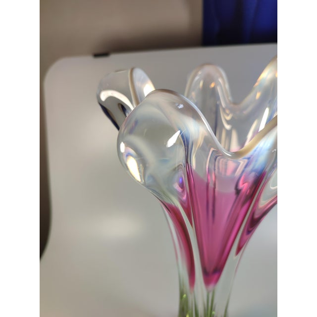 1960s Art Deco Vase by Josef Hospodka for Chřibská, 1960s For Sale - Image 5 of 9