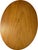1980s Vintage Shaker Workshop Cherry Oval Divided Tray For Sale - Image 5 of 7