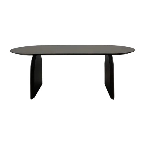 Modern Solid Beech Tree Dining Table For Sale - Image 3 of 7