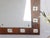 A vintage Swedish full length wooden wall mirror made out of teak with a beautiful frame with acrylic shapes all around....