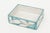 Ceramic Vintage Italian Raymor Ceramic Flower Box Turquoise and White, 1960's For Sale - Image 7 of 10
