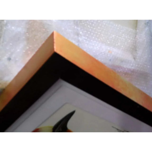 Impressionist Luis Sottil "Aberjaruco Comun Egghsell Series"14856 Hand Signed Canvas Bird For Sale - Image 3 of 4