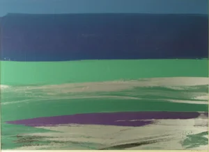 Joseph Gruppe Abstract Screen Monoprint