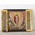 Portuguese 18th century assemblage painting of the Resurrection of Christ, likely an architectural fragment or retablo...