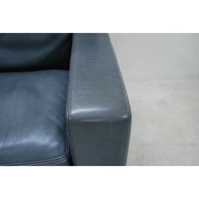 Swiss DS 17 Grey Leather Armchair from De Sede, 1980s For Sale - Image 7 of 16