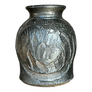Vintage Boho Original Studio Pottery Vase