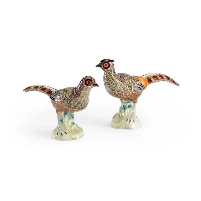 Transitional Chelsea House Pheasants - A Pair For Sale - Image 3 of 3