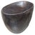 Andrianna Shamaris Modern Organic Hand Carved Minimalist Chair For Sale
