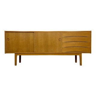 Scandinavian Minimalistic Oak Sideboard by Erik Wørts for Ikea, 1960s For Sale