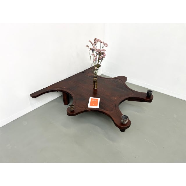 Old jeweler's table transformed into a coffee table. this sublime solid oak coffee table dates from the 19th century. A...