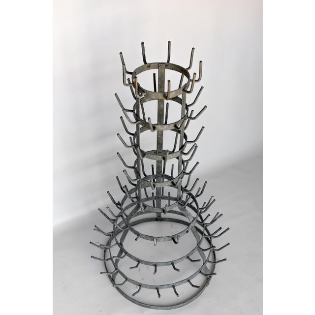 Wine Cellar Accessory Bottle Drying Rack For Sale - Image 9 of 12